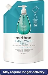 Method Gel Hand Wash Refill Pouch Waterfall 34 oz view 2