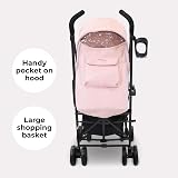 My Babiie MB02 Plus Stroller Pink Grey, Birth to 4 Years, Lightweight Umbrella view 9
