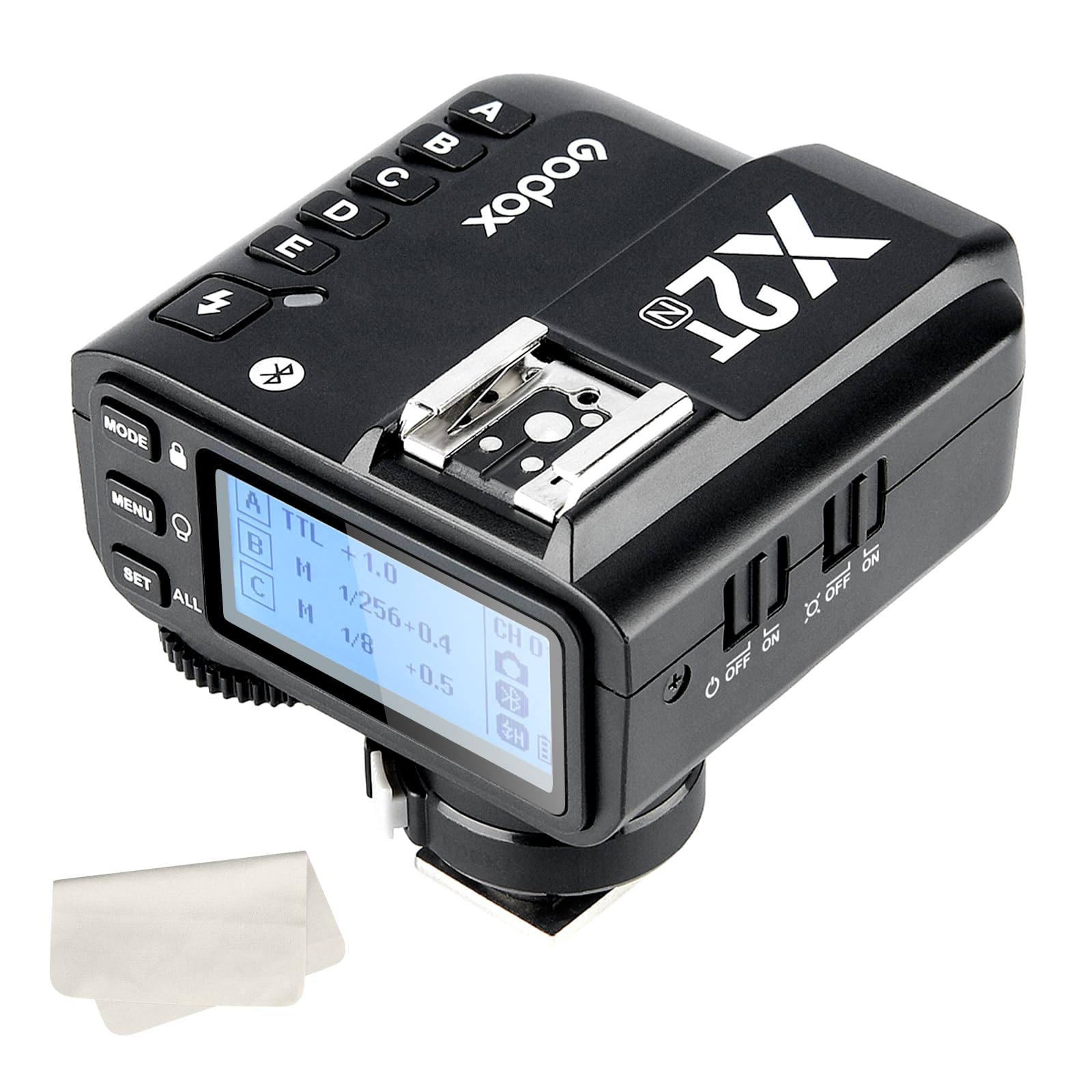 Godox X2T-N 2.4G Wireless Flash Trigger Transmitter Support i-TTL HSS 1/8000s Group Function LED Control Panel Firmware Update