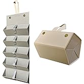 Longjet Sunglasses Organizer Travel Glasses Case 5 Slots Multiple Pairs Eyeglasses Storage Box Hanging Eyewear Holder