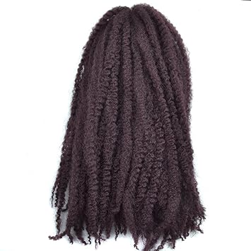 Amazon Com Wanya Afro Marley Twist Braiding Braids Hair 3 Packs