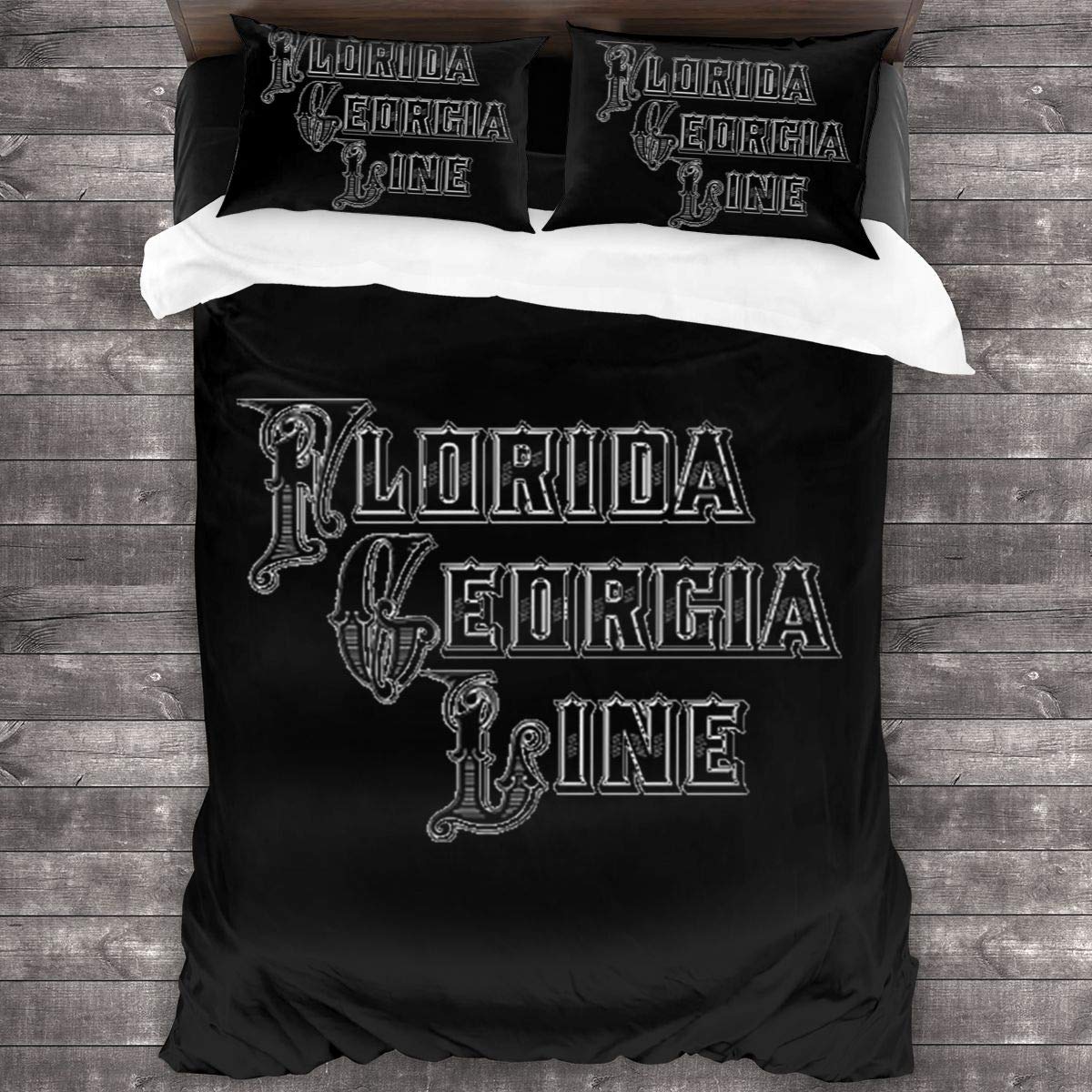 Xshuhua Florida Georgia Line Soft and Comfortable 3-Piece Bedding Set 86" x70