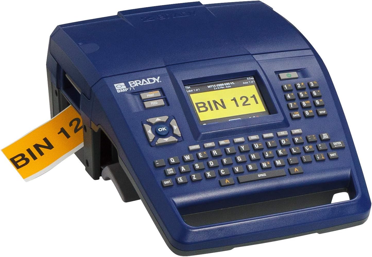 Brady BMP 71 BMP71360KIT Portable Label Printer Kit 2