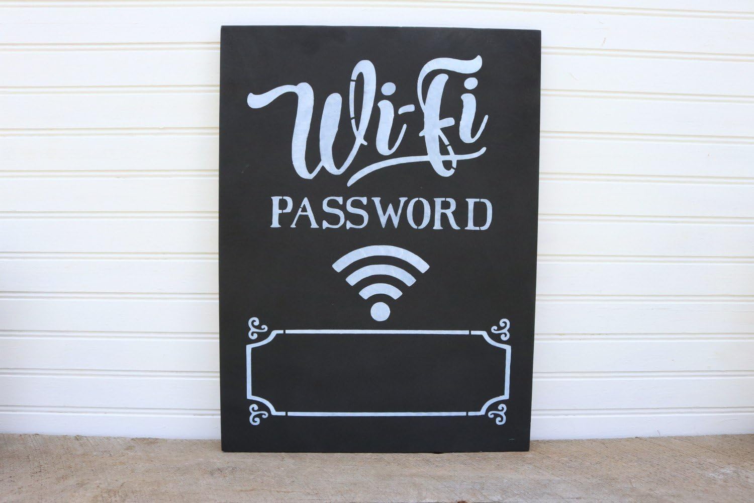 Wifi Password Chalkboard Sign