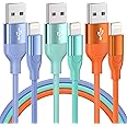 iPhone Charger 3Pack 10 FT Apple MFi Certified Lightning Cable Fast Charging Cord Compatible with iPhone 14 13 12 11 Pro Max 