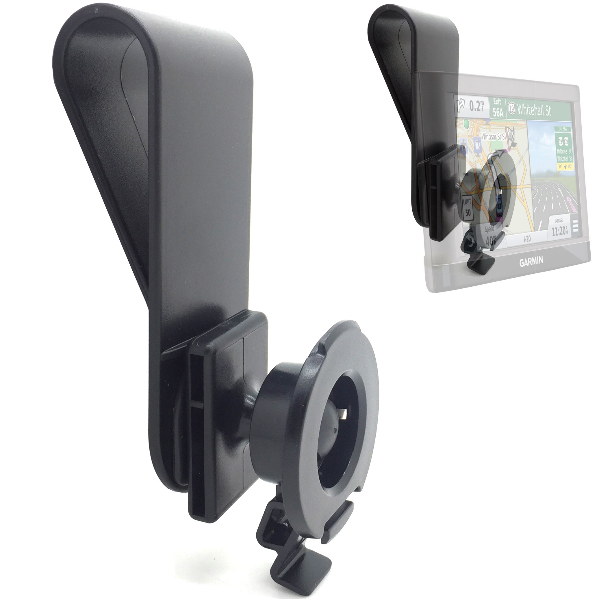 Mua LycoGear Sun Visor Car Clip Holder Mount for Garmin Drive DriveSmart 50 51 52 60 61 62 63