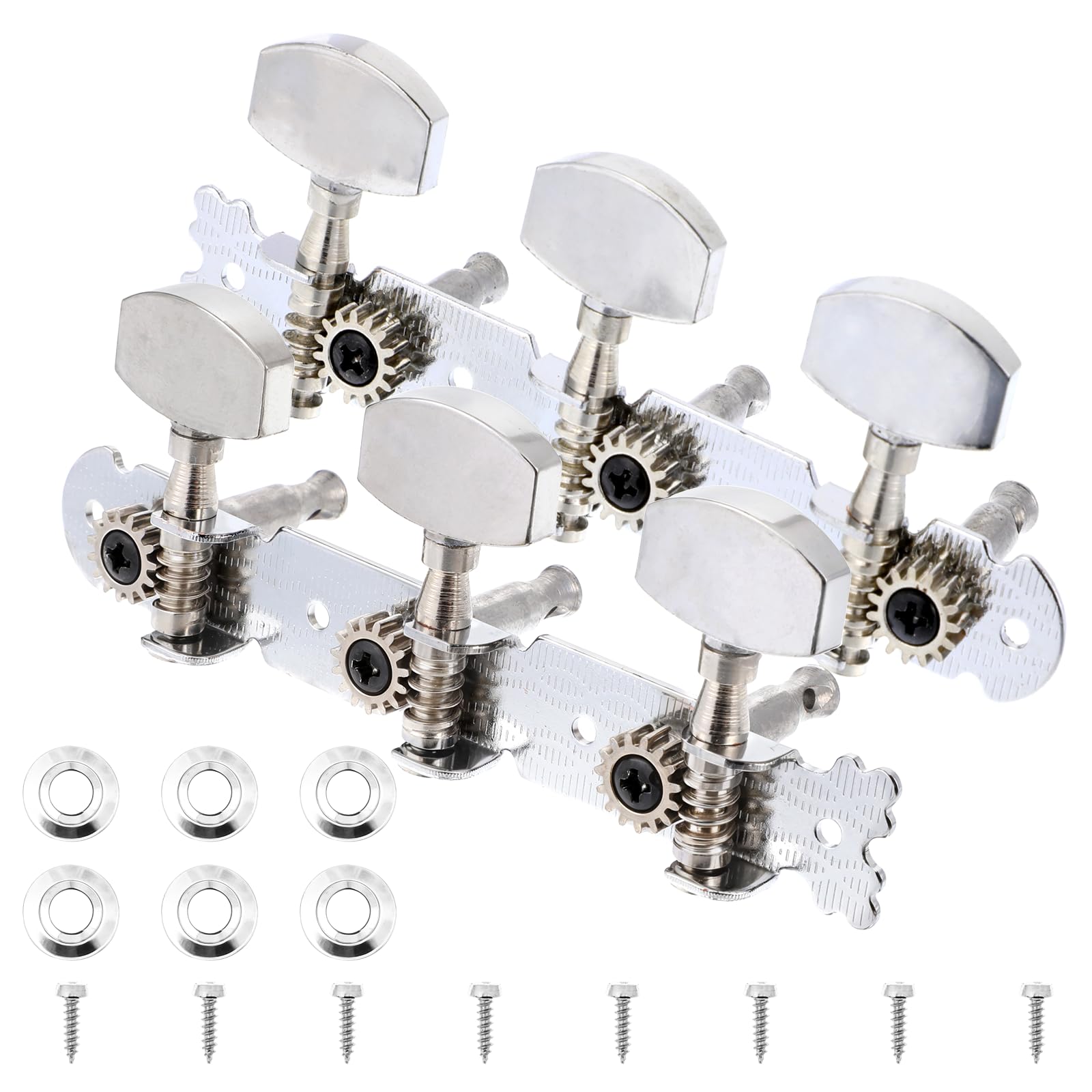 2 Pack Guitar Tuning Pegs Keys 3L3R Guitar Tuning