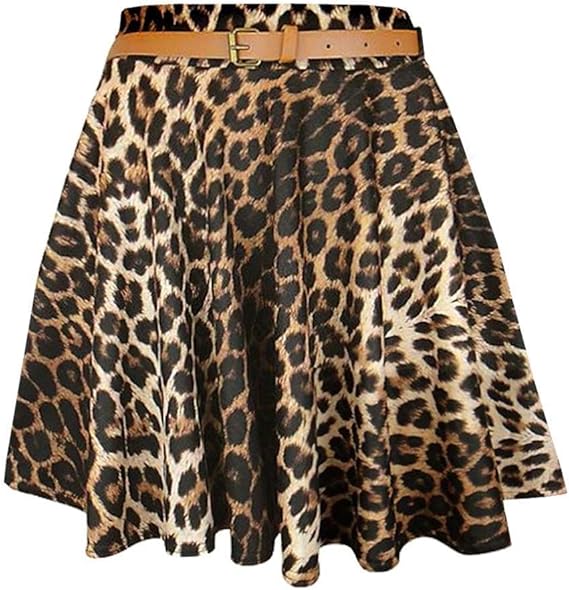 Amazon Ditzyファッションレディースベルトスケーターフレアジャージーplainミニドレススカート Us サイズ Small Medium スカート 通販