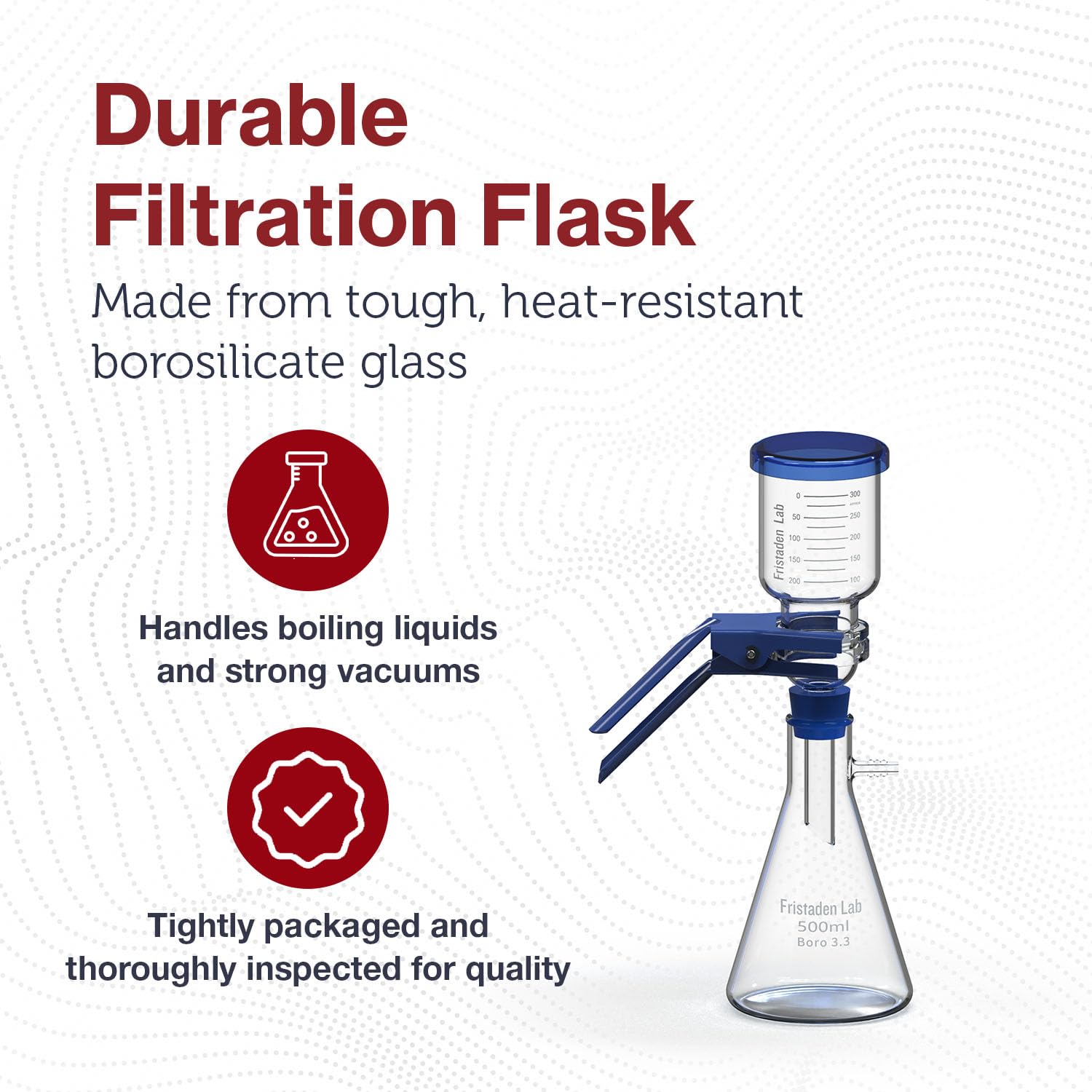 Mua Fristaden Lab Vacuum Filtration Apparatus Kit | 500 mL Filtering ...
