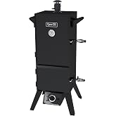 Dyna-Glo DGY784BDP 36" Vertical LP Gas Smoker, Black powder coat