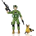 KAIM Army Men Soldiers Toy for Boys, 7.5-Inch-Scale,Military Soldier Playset,Military Action Figures Toy for Boys 3+