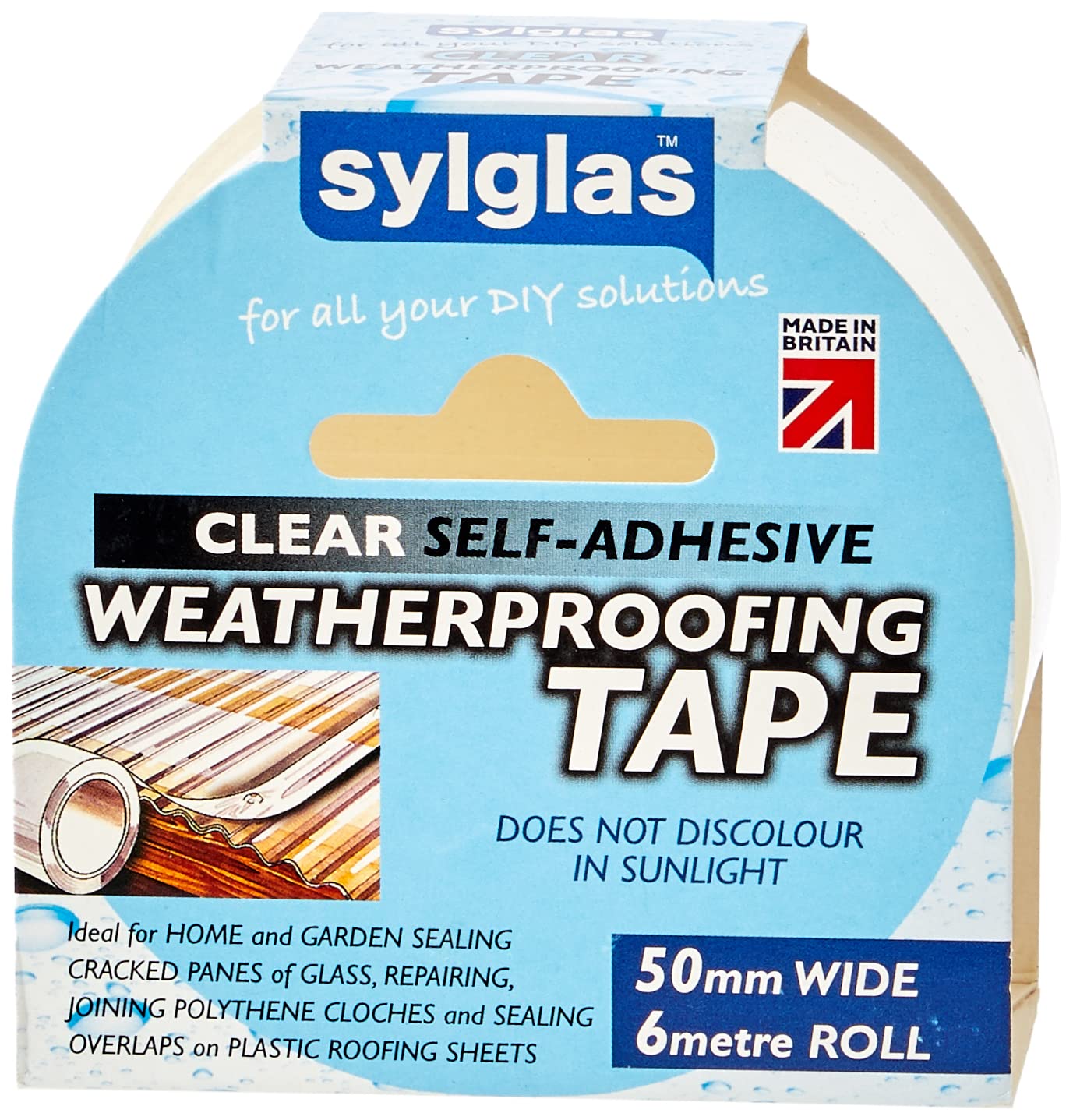 Sylglas WT506 6m x 50mm Weatherproofing Tape