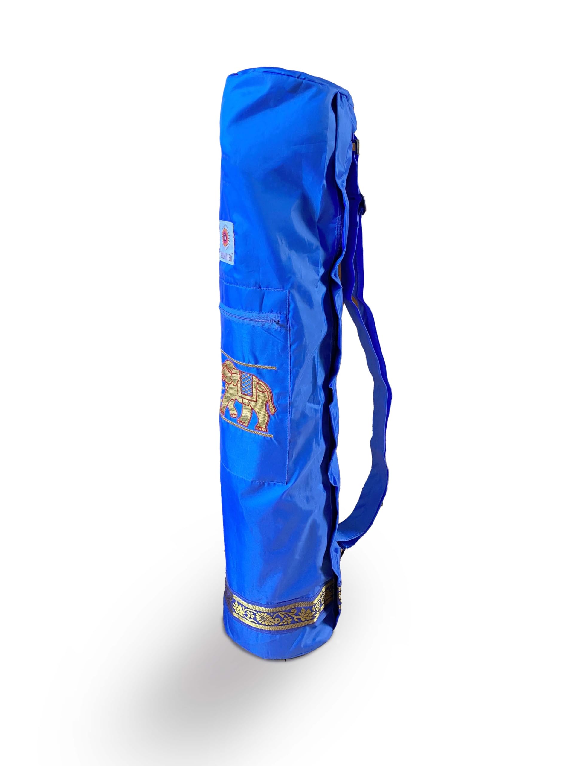 Water Resistant Yoga Mat Bag - Blue