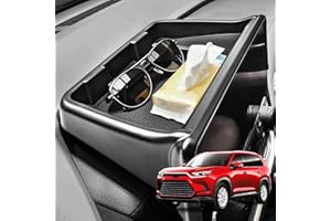 QJKNMP Dashboard Organizer for 2024 2025 Grand Highlander,Upgrade Center Console Screen Organizer for Grand Highlander Access