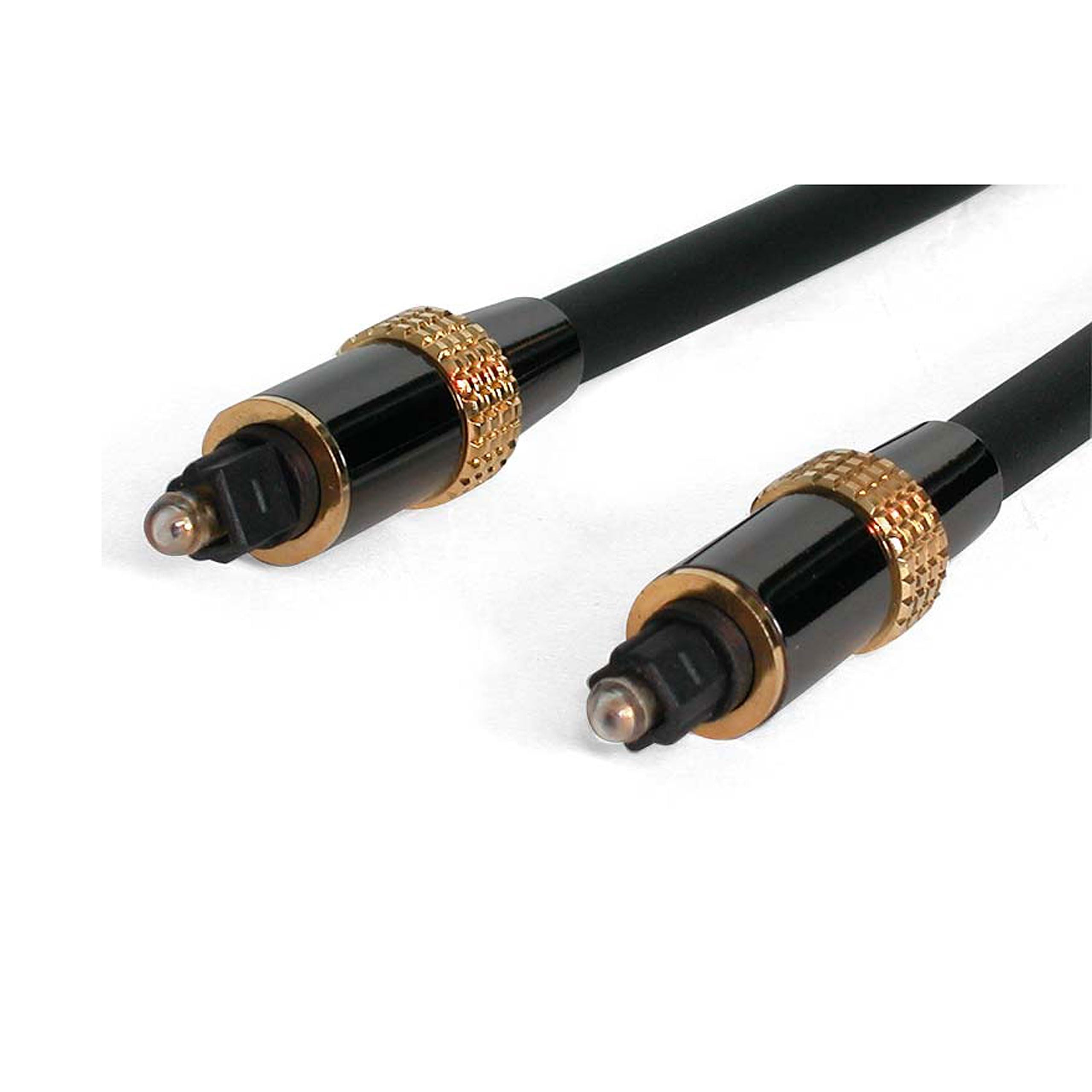 StarTech.com TOSLINK20 20 ft (6.1 m) Digital Optical Audio Cable, Toslink Digital Optical SPDIF, Premium, Male/Male, Optical Audio Cable — image 1