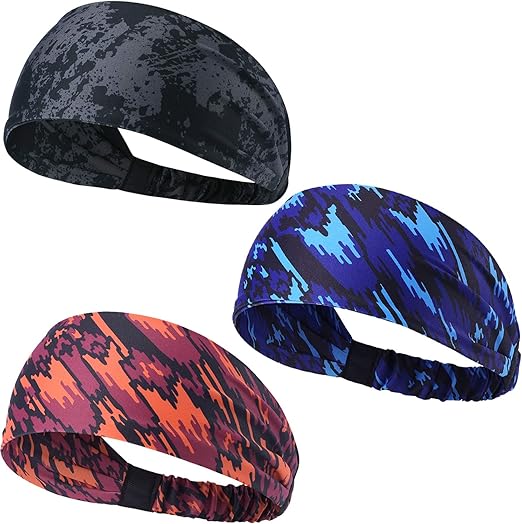 Headbands for Men Women Sweat bands Headbands Non Slip