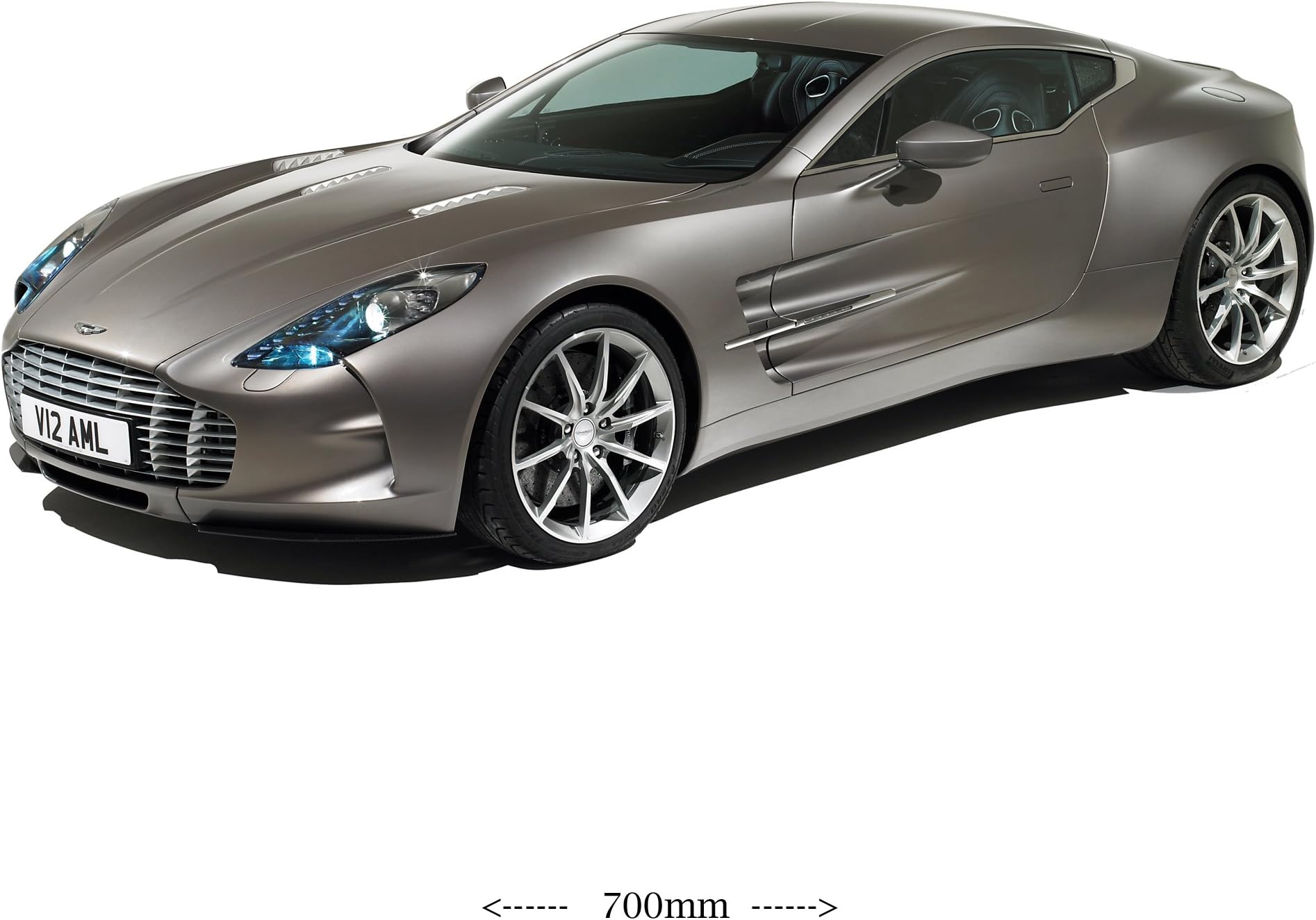 Various Super cars Hyper cars Sports cars 700mm Wall sticker Vinyl wall art for cars bikes caravans homes Customise4U™ (aston martin)