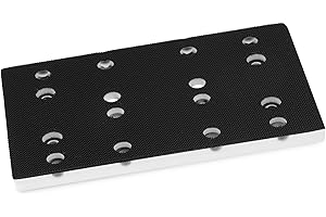 VANESA 489252 RTS 400 StickFix Sanding Pad for festool 80mm×130mm (3 5/32" × 5 1/4") Soft 12 - Hole Pad Compatible with RTS/RS/RTSC 400 Orbit Sanders