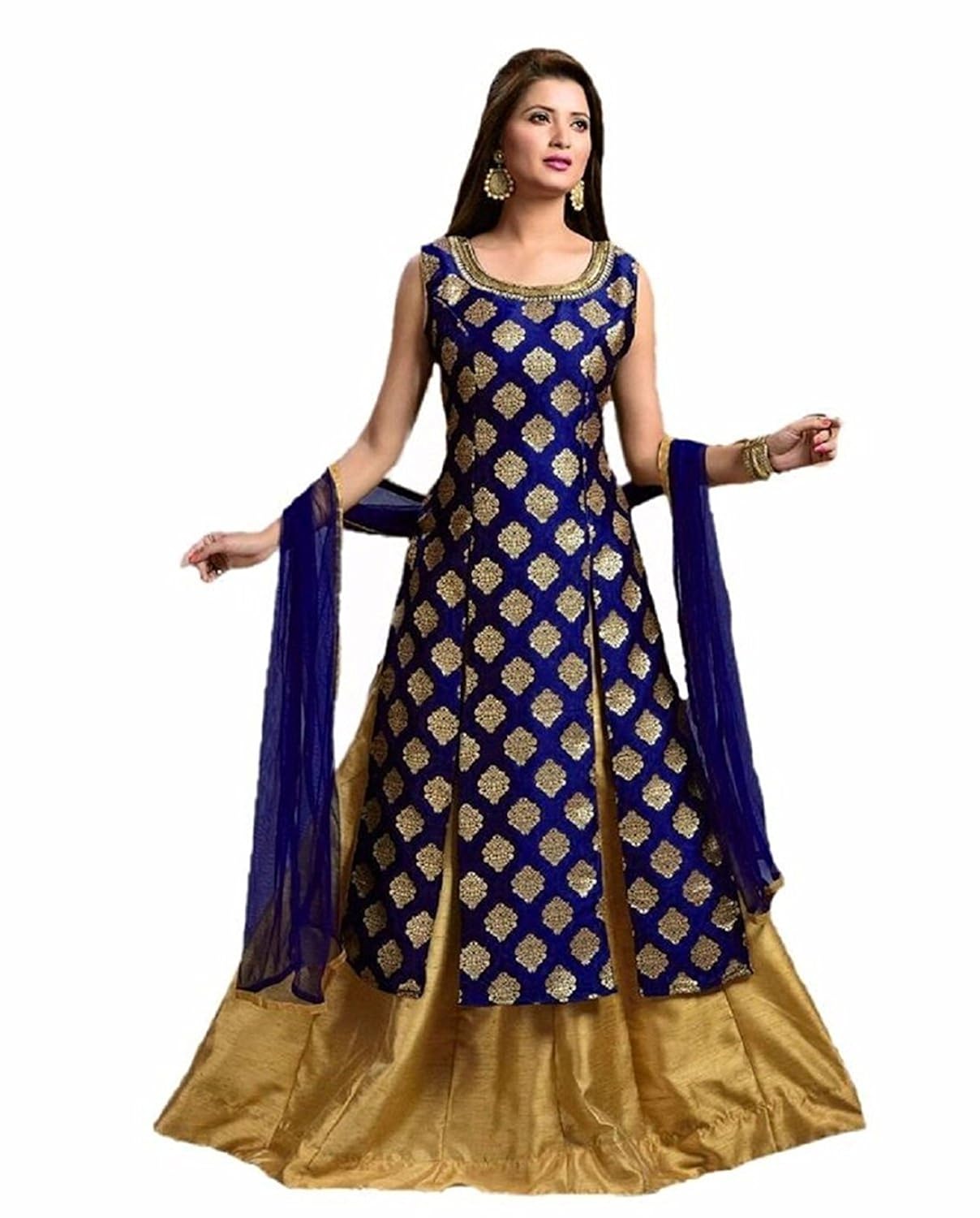 skd fashion women's silk lehanga choli