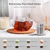 Reinmoson 304 Stainless Steel Tea Strainer 2 Pack 1.5 x 2.2 in view 4