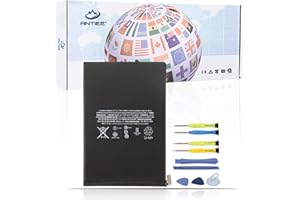 ANTIEE A1725 Tablet Battery Replacement for iPad Mini 5 (2019) 5th Gen A2114 A2124 A2125 A2126 A2133 Wi-Fi Cellular 64GB 256GB EMC 3313 3314 iPad11,1 iPad11,2 MUQX2LL/A MUXG2LL/A MUX62B/A 5173mAh