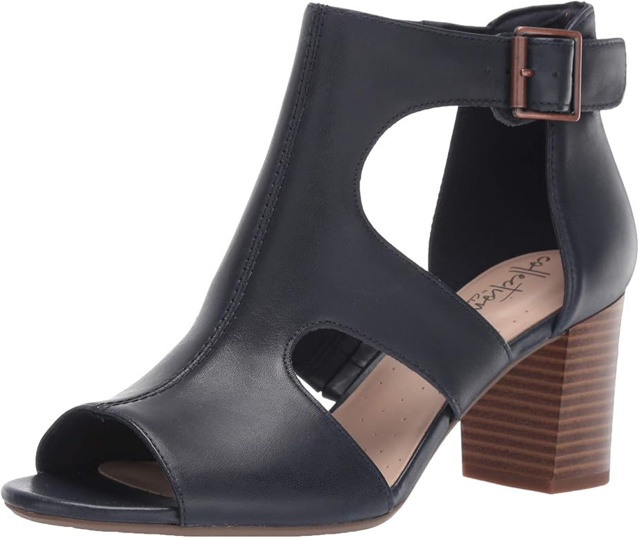 clarks sandal heels