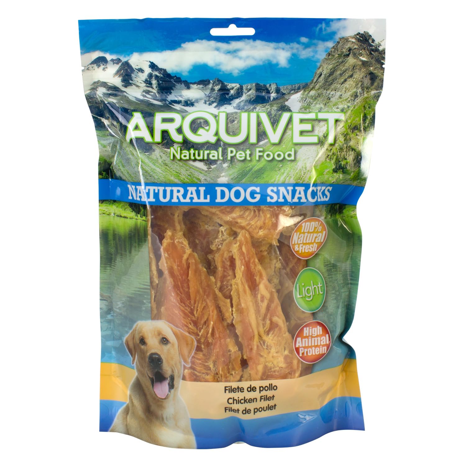 Arquivet - Natural Dog Snacks - Chicken fillet 1 Kg - Dog treats