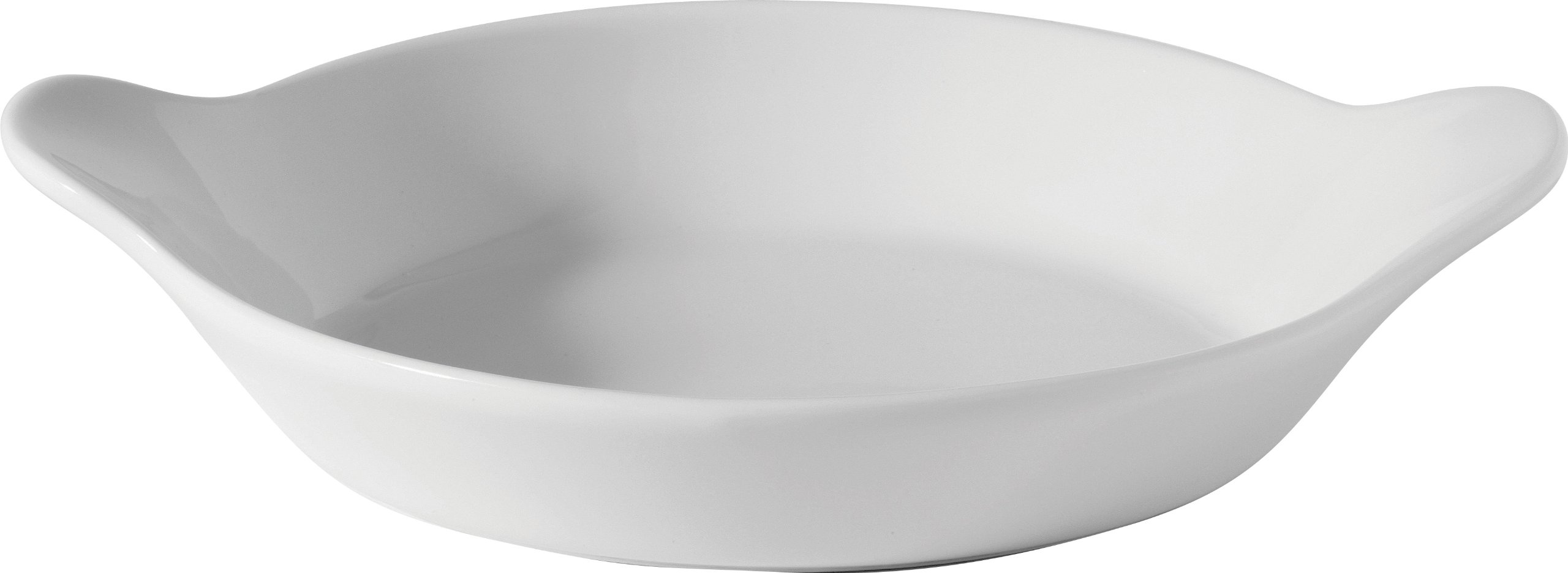 Utopia M00021-000000-B01006 Titan Round Eared Dish, 21 cm Diameter, Pack of 6
