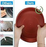 TStarJungle 5 Pack Plant Saucers 36cm Thick Drip Trays Indoor Outdoor view 3