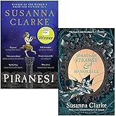 Piranesi, Jonathan Strange and Mr. Norrell 2 Books Collection Set By Susanna Clarke