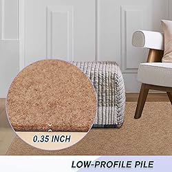 Custom Size Backed Non-Slip Area Rugs Runner, Easy