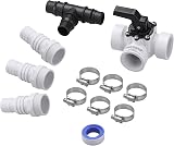 Monzana Solar Pool Water Heating Regulation Kit 12-Piece Bypass Set view 8