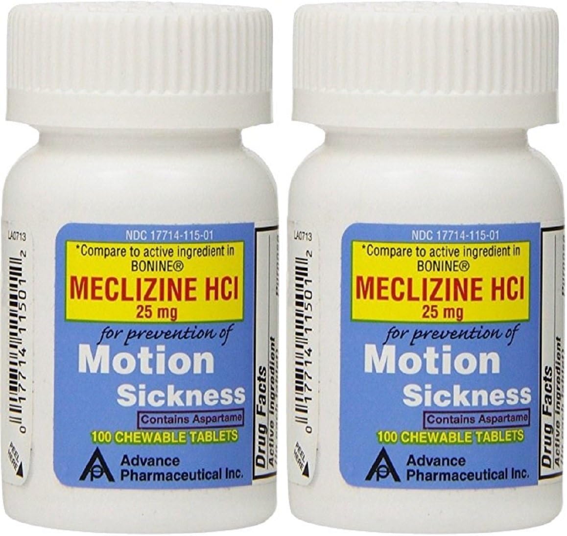 Generic Meclizine 25 Mg