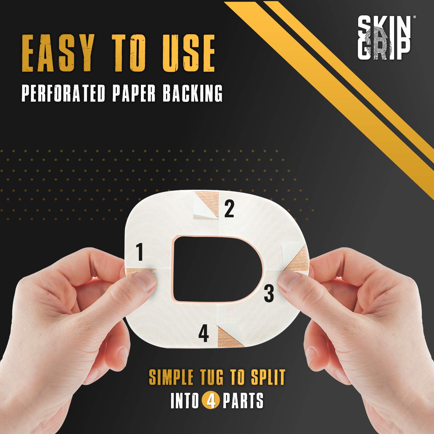 Skin Grip Insulet Omnipod 5 Adhesive Patches Waterproof & Sweatproof (Also Fits Omni pod Dash), Pre-Cut Medical Tape, Ultimate Insulin Pump Protection, Diabetic Sensor Covers, 20-Pack, Tan
