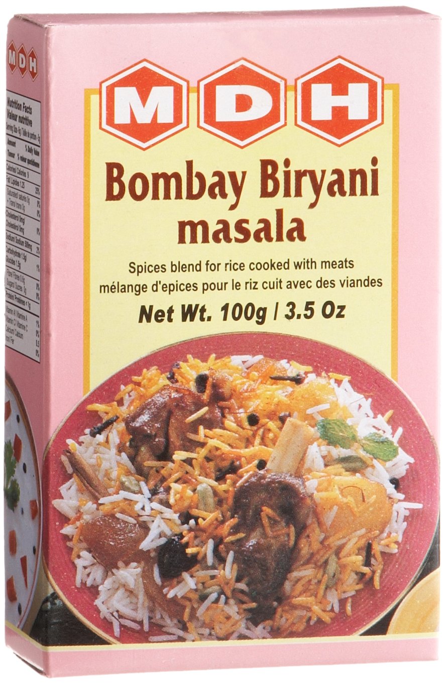 MDH Bombay Biryani Masala (Spice Blend), 3.5Ounce Boxes