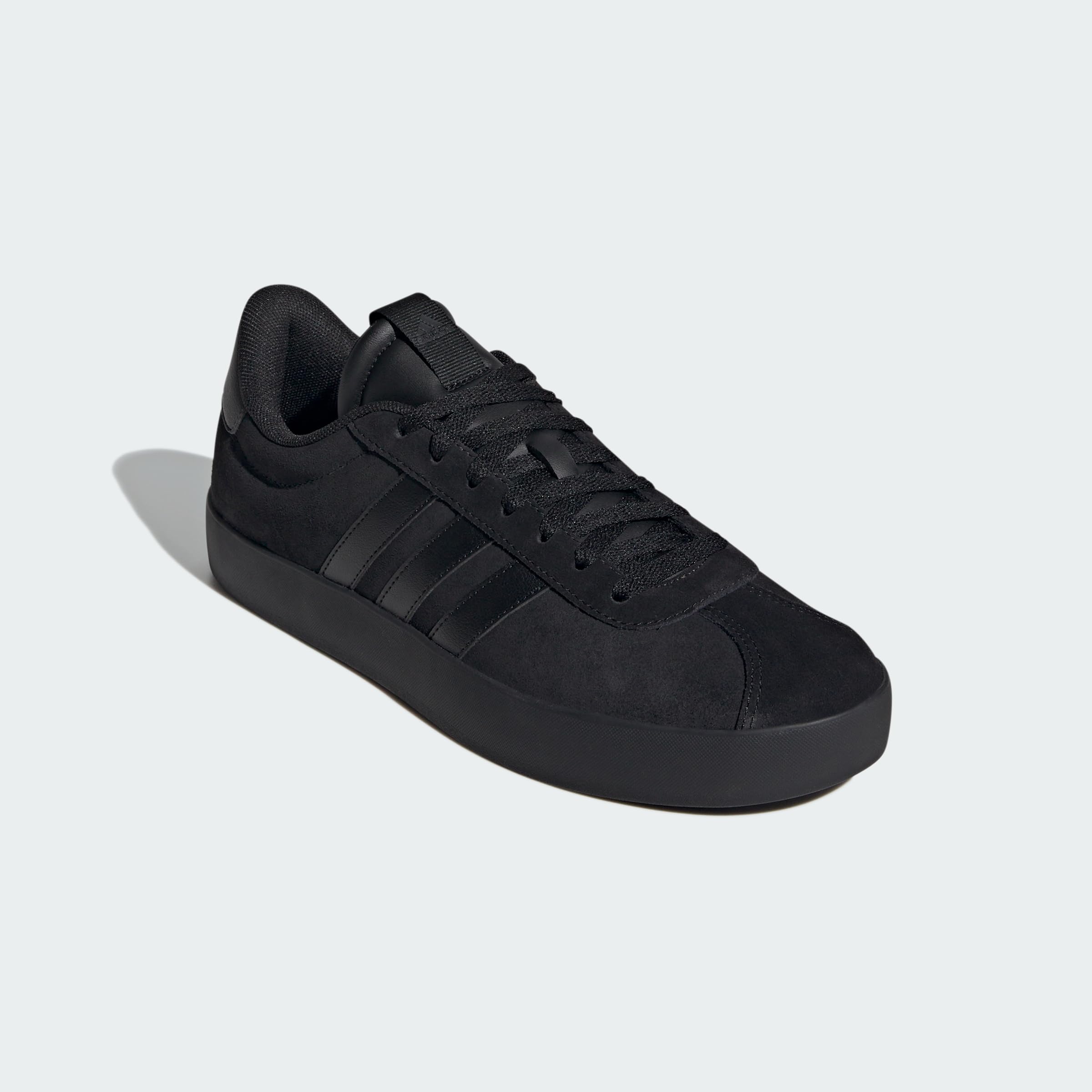 adidas Herren VL Court 3.0 Shoes, Core Black/Core Black/Core Black, 43 1/3 EU 7