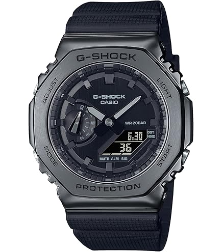 Amazon.com: G-Shock GM2100BB-1A Black One Size : Clothing, Shoes