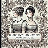 Sense and Sensibility Coloring Book (Cerise Papeterie Ladies' Coloring Collection)