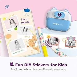 Dragon Touch Instant Print Camera for Kids, Digital