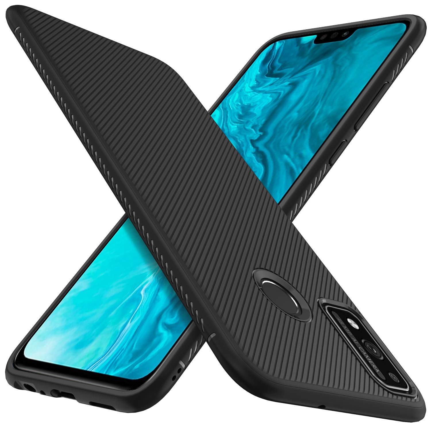 C'iBetter for Honor 9X lite Case, Premium Flexible Rubber Cover Shock Proof with Anti-Scratch Ultra-Thin for Honor 9X lite Smartphone.Black…