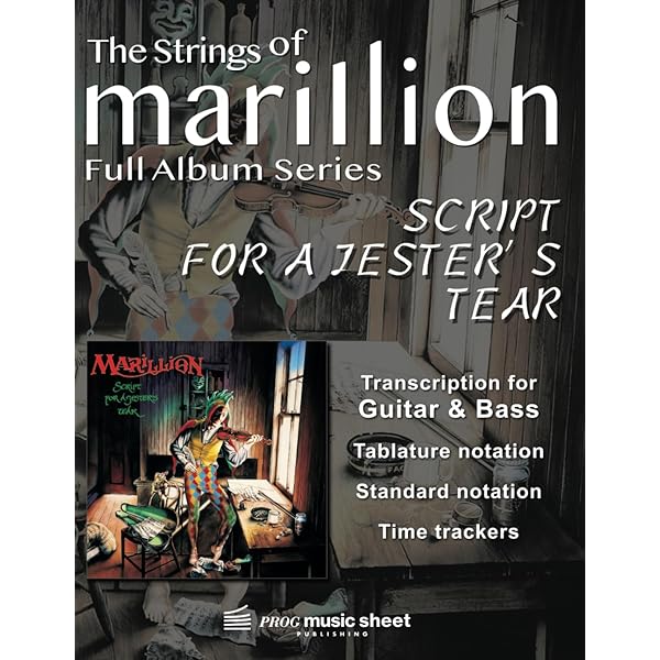 Music Sheet Per Chitarristi Marillion - MISPLACED CHILDHOOD: Di Alta Qualità Con Tablature Per Basso E Chitarra Spartito Musicale