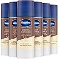 Vaseline Cocoa Shimmer Jelly Stick Highlighter & Luminizer Cocoa Butter Body Shimmer Stick, Lotion, Travel Size, for Glowing Skin, 1.4 Oz Ea (Pack of 6)