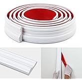 Taaizau Peel and Stick Wall Molding Trim, Flexible Strip for Mirror Frame, Chair Rail Moulding, Wall Protection and Home DIY 