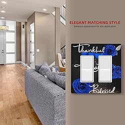 Spshian Outlet Covers Blue Rose Thankful Grateful