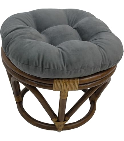 Amazon.com: Blazing Needles Solid Microsuede Papasan Chair