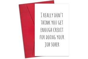 Ogeby Happy Boss’s Day Card Gifts for Boss Women Men, Funny Boss Birthday Cards Gifts for Him Her, Humor Boss Retirement Card Gift
