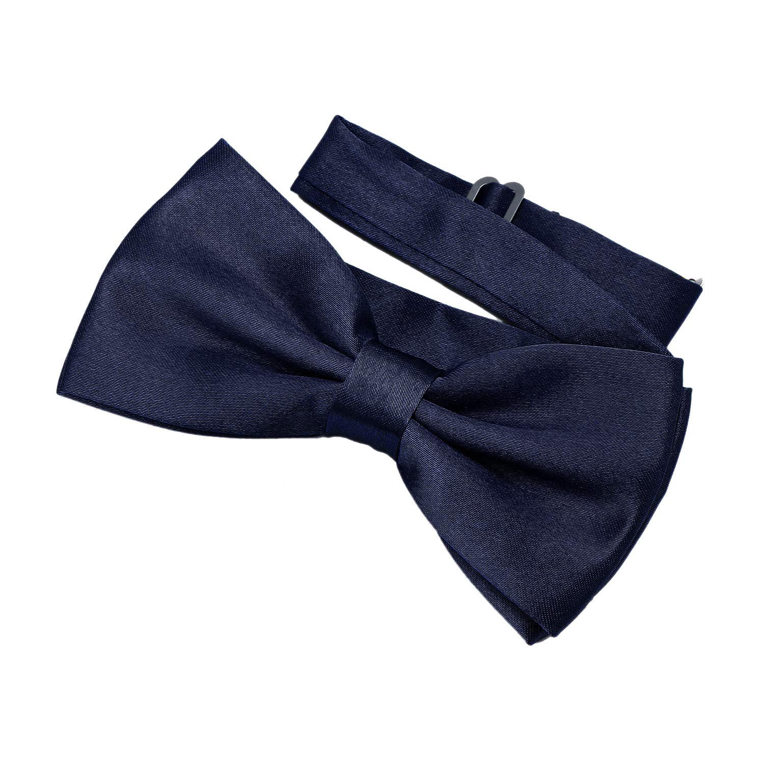 DonDon classy bow tie pre tied and adjustable nighblue