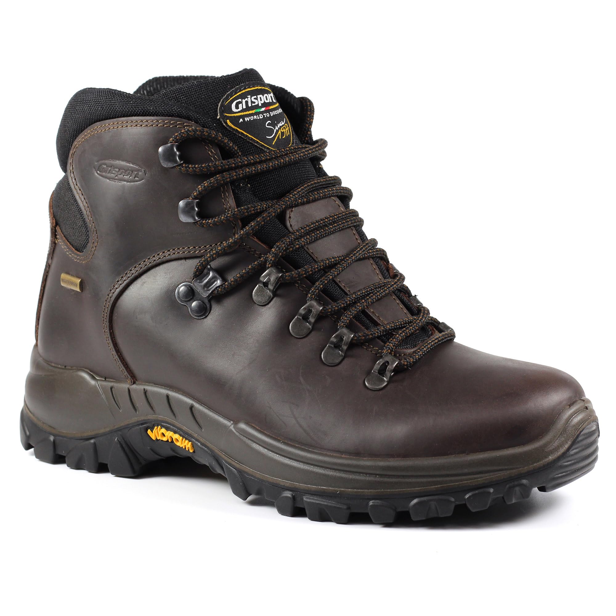 Grisport Womens Vibram Spo-tex, Brown, 6 UK