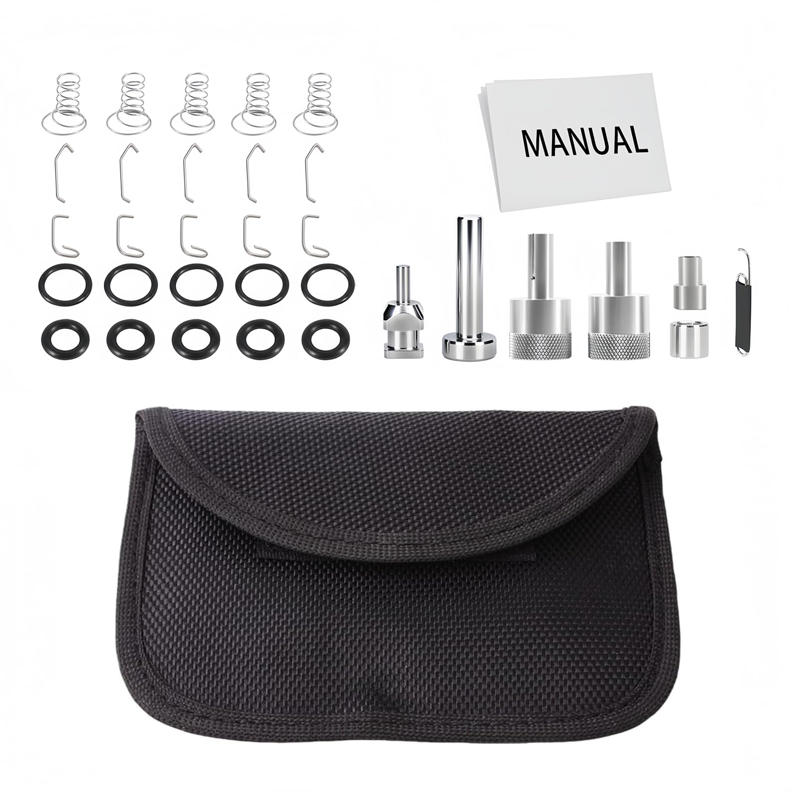 Photo 1 of KOONDHEEND MC-400 Check Valve Repair Tools and MC-300 Fuel Tool Kit for Harley Davidson Tool kit Compatible with Harley Davidson 2001-2025 Models