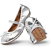 DREAM PAIRS Toddler Little Girls Ballet Flats Dress Shoes Mary Janes Ballerina Shoes